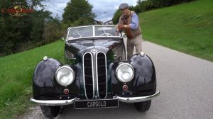 BMW 327/28 Sport-Kabriolett, 1939, leicht, kraftvoll und legendärer 6 Zylinder Sound