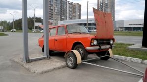 ПРОСТОЯЛА 35 ЛЕТ В ГАРАЖЕ АБСОЛЮТНО НОВЫЙ ИЖ КОМБИ С ПРОБЕГОМ 195 КМ! Капсула времени