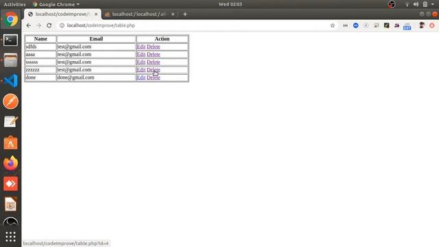 Delete Data From Database in PDO PHP with MySQL Part # 5 смотреть онлайн