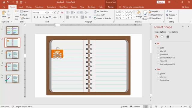 Multipurpose PowerPoint Template/Notebook Design/Business Infographics / PowerPoint Presentation