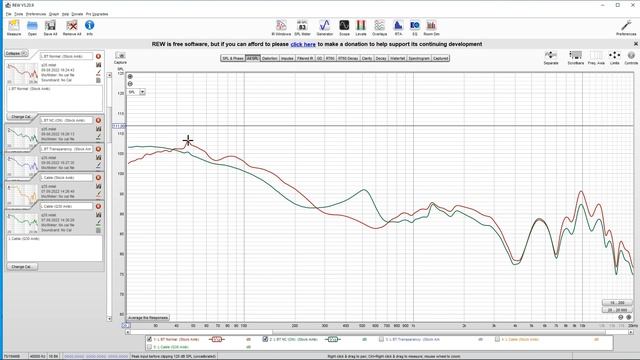Anker Soundcore Q35. Тест работы системы шумоподавления, основные измерения, ачх. смотреть онлайн