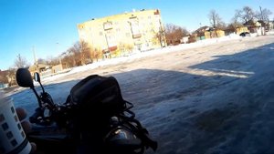 Зимний позитив на квадроцикле Jianshe 250atv