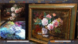 Как нарисовать цветы, розы маслом, часть 2 ► натюрморт масляными красками