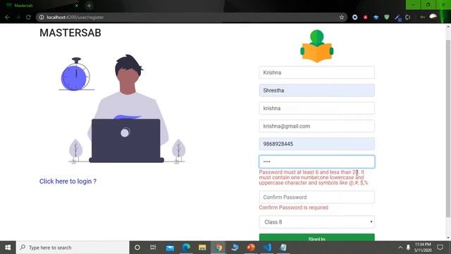 MasterSab-Online learning platform using Angular 8, Nodejs & Socket.io