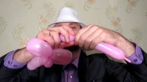 Слон из одного шарика шдм ★ elephant balloon