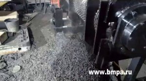 Шредер для измельчения резины и шин