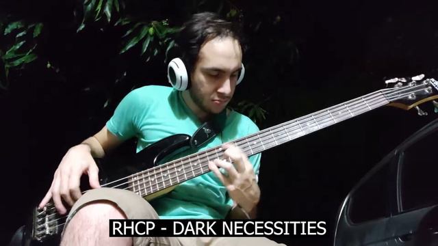 RHCP - Dark Necessities (Bass cover) смотреть онлайн