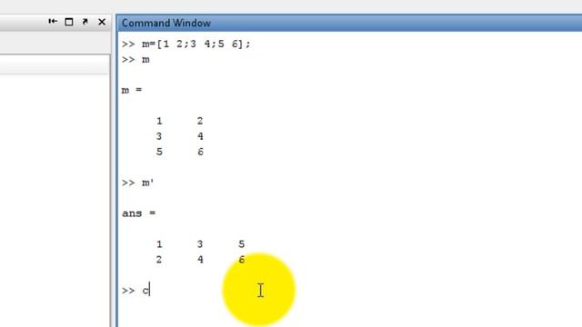 MATLAB Tutorial - Matrix Transpose - Magic Square Matrix - Matrix with Complex Number - Conjugate смотреть онлайн