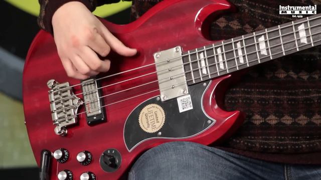 Gibson SG Bass vs. Epiphone EB-3 (featuring Nick Maffei) смотреть онлайн