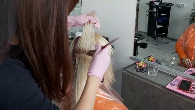 Эксперементируем) Персиковые и клубничные блонды.