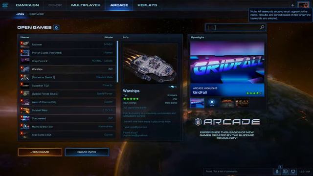 StarCraft: Das neue User Interface (Arcade) смотреть онлайн