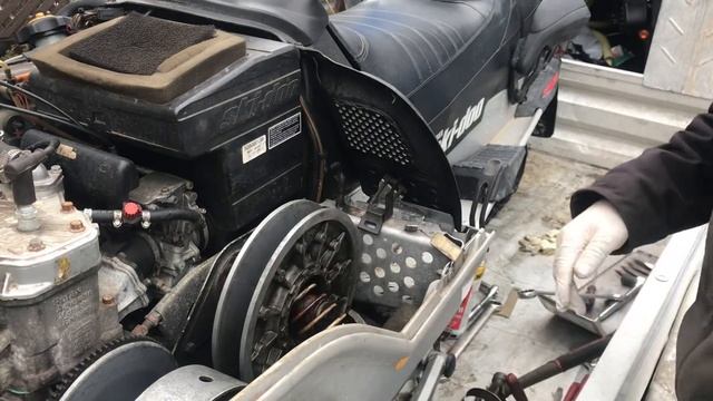 Grand touring 600 secondary drive CVT смотреть онлайн