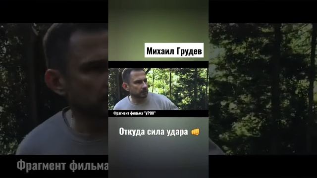 Михаил Грудев. ИЗВОР. Удар без размаха. Откуда сила удара ?