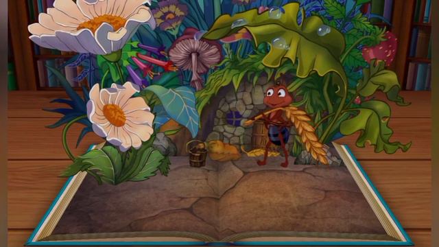 Сказки Стрекоза и Муравей для детей. смотреть онлайн