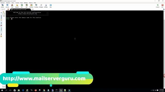 Email Filter Appliance (E.F.A) Installation смотреть онлайн