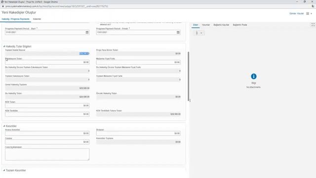 Unifier Sisteminde Hakediş Oluşturmak Video #10 смотреть онлайн
