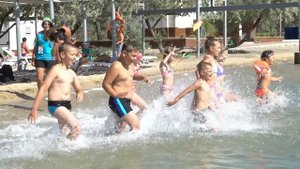 Лагерь "Прибрежный" в Крыму