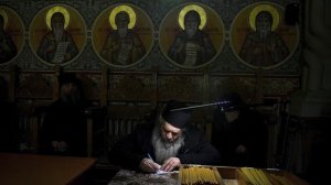 Византийское пение монахов Румынской Православной Церкви