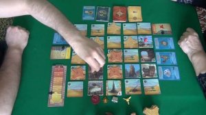 Запретная пустыня - играем в настольную игру.