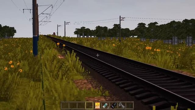 ПОЧЕМУ ЭТИ ОСЛЫ ОКАЗАЛИСЬ НА ЖД ПУТЯХ?!|Работаю машинистом 2ТЭ10В в Minecraft|Den nik 047 смотреть онлайн