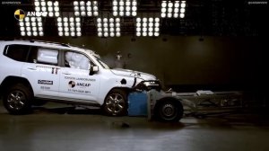 Toyota Land Cruiser 2023 Crash Test – Frontal Offset Crash Test and Side Impact Crash Test