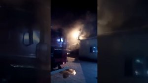 Пожар в бане на ул. Камышовая в Нижнем Тагиле