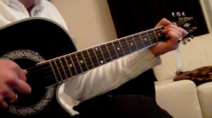 Гранитный камушек в груди, под гитару