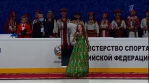 Мордовская песня- Губорняса Марлюне (На пригорке яблонька)