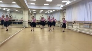 Итальянская комбинация по народному танцу