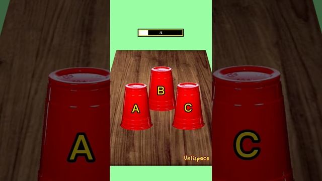 Cups and Ball Game! Can you Catch the ball Fun Challenge