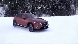 Mazda CX 3 по снегу