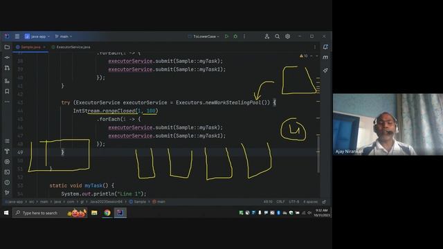 Java Training Session 94 Virtual Threads or Thread Pool via ExecutorService and Executors clas смотреть онлайн