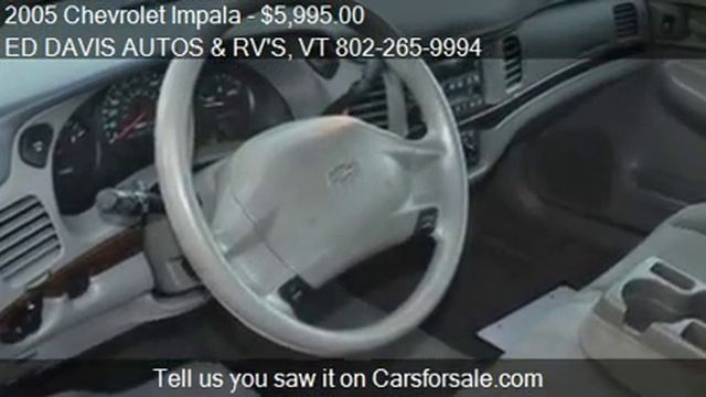 2005 Chevrolet Impala FINANCE PRICE $7900 for sale in FAIR H смотреть онлайн