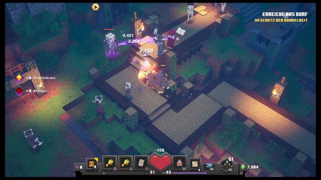 Minecraft Dungeons Ultimate Edition [PS4] #174 - Rune Feuerschmiede [Das Ende aller Tage] смотреть онлайн