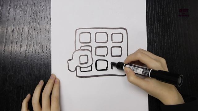 How to Draw Waffles | Desserts Series смотреть онлайн