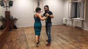 Sacar in tango (Сакады в Танго)