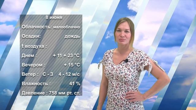 ПОГОДА НА ЗАВТРА. 07.06.2023 смотреть онлайн