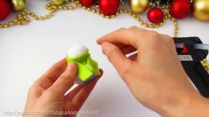 ПОДАРКИ НА НОВЫЙ ГОД СВОИМИ РУКАМИ ⛄? ПЛЮШЕВЫЕ СНЕГОВИКИ ДЕЛАЕМ ЛЕГКО
