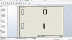 Плагин STPanel для SOLIDWORKS. Команда - Проверка наличия видов на чертежах