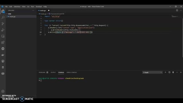 Rest API Golang  | Using POSTMAN to Test | Golang Tutorial Beginners