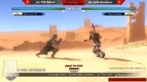 DOA5LR: FT5 Friday 3/3/17 - FSD Rikuto Vs. GXR Hoodless