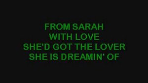 Sarah Connor   From Sarah With LoveKaraoke