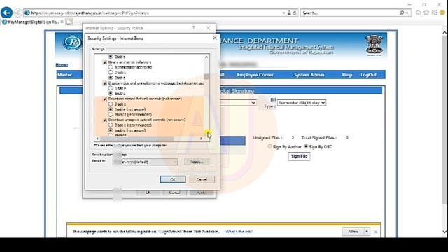 Please Check DSC Setting Problem Solution | Check DSC Setting on Paymanager Internet Explore смотреть онлайн