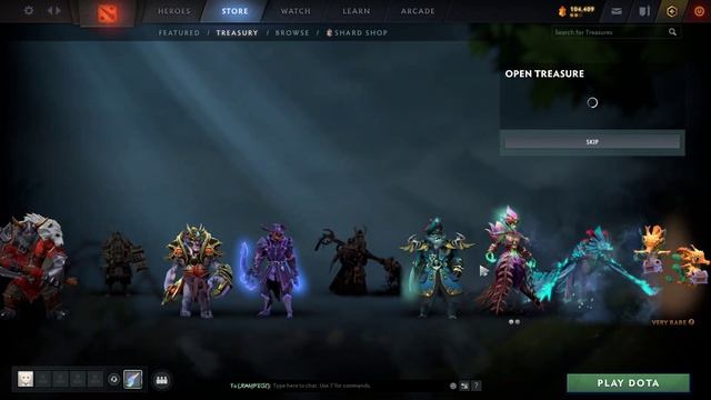 Opening Dota Plus Seasonal Spring Treasure 2022 Dota 2 смотреть онлайн