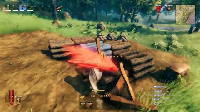 Valheim: How To Build Blacksmith House - Riverwood Blacksmith Skyrim - (Build Guide) смотреть онлайн