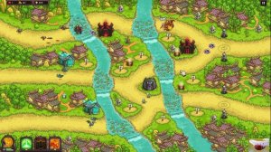 Kingdom Rush Vengeance (Безумец)  → 24. Город Рек -- Героическое и Железное Испытания