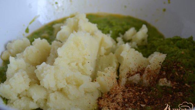 Горохово-картофельные клецки