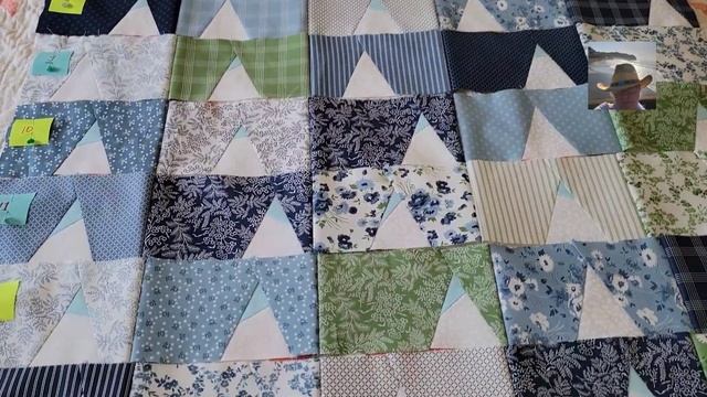 Сборка квилта "Альпийские луга" смотреть онлайн