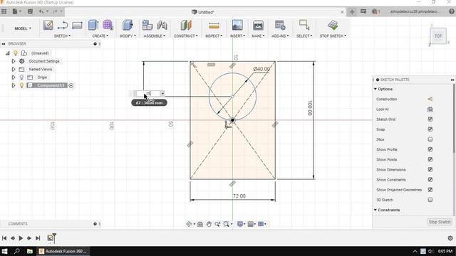 Fusion 360 dimension tool смотреть онлайн