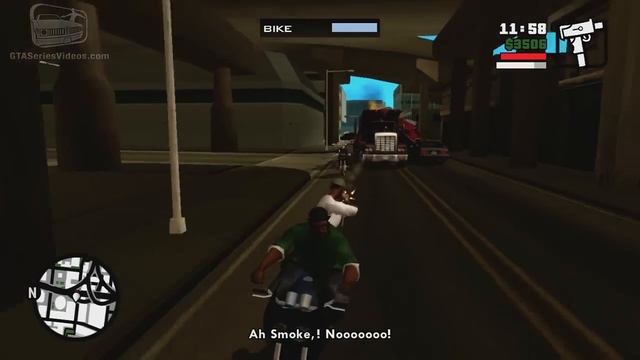 GTA San Andreas Remastered - Mission #16 - Just Business (Xbox 360 / PS3) смотреть онлайн